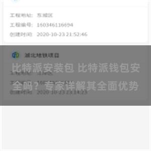比特派安装包 比特派钱包安全吗？专家详解其全面优势