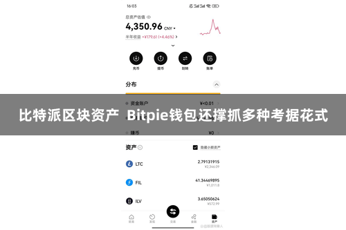 比特派区块资产 Bitpie钱包还撑抓多种考据花式